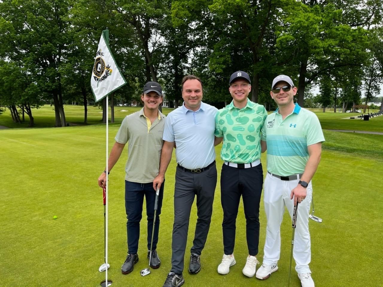 Open Arms Hospice at a charity golf outing