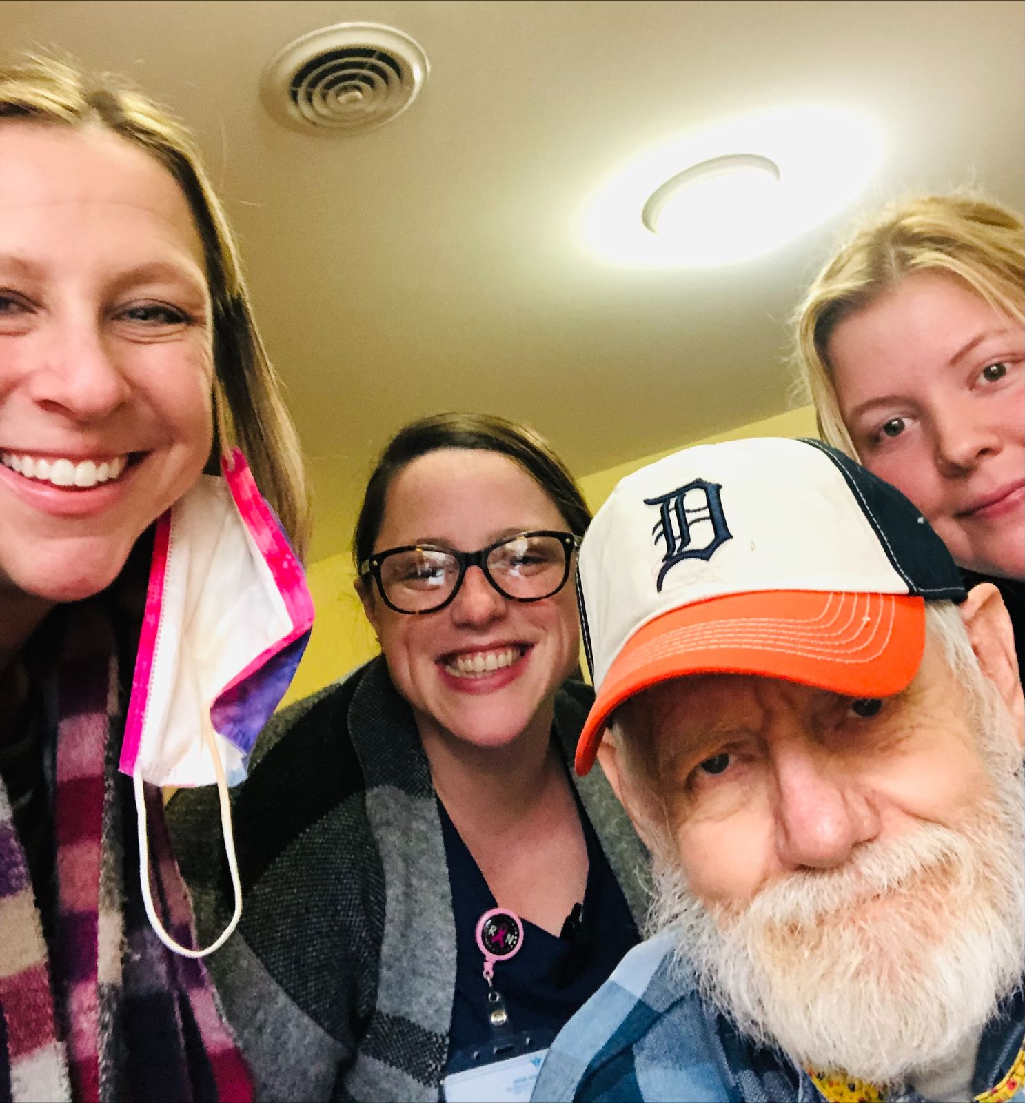 A visit with the Open Arms care team