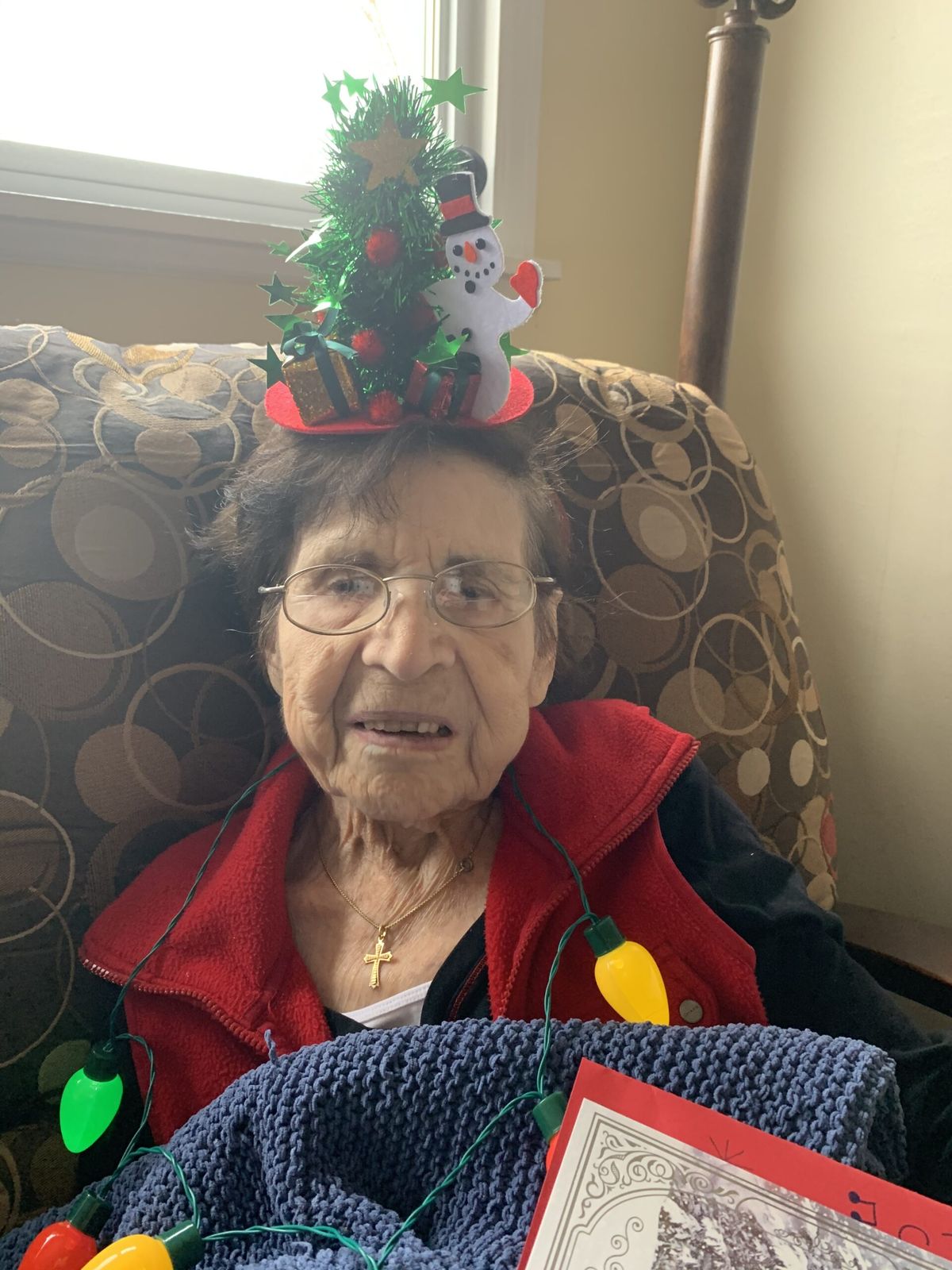 A celebration moment with a patient